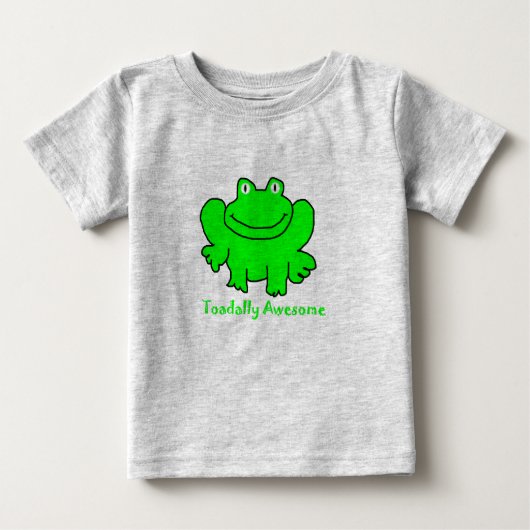 T-shirt Pour Bébé toadally impressionnant (Devant)