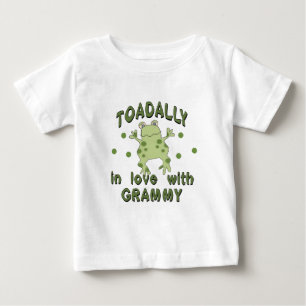T-shirt Pour Bébé TOADALY Love Grammy Frog