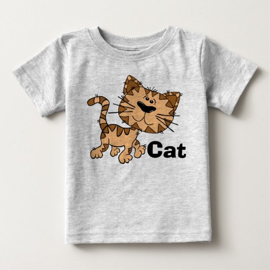 T-shirt Pour Bébé Toddler Chat Sweatshirt (Devant)