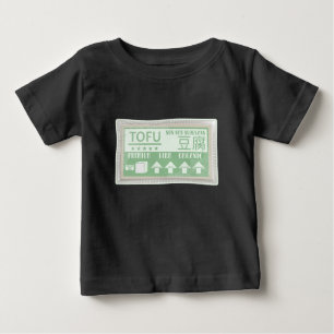 T-shirt Pour Bébé Tofu Vegan Cuisine végétarienne