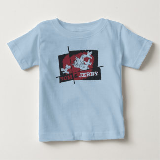 T-shirt Pour Bébé Tom et Jerry Red et Black
