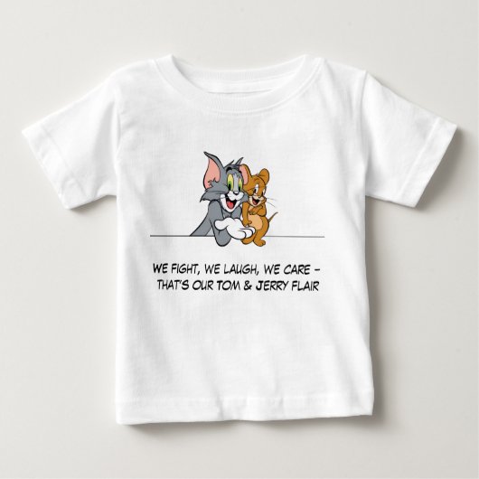 T-shirt Pour Bébé Tom & Jerry Fun Tee (Devant)