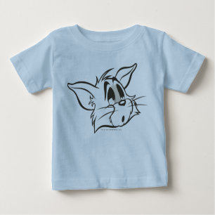T-shirt Pour Bébé Tom Sleepy Chat