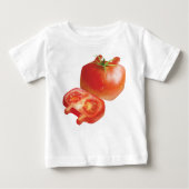 T-shirt Pour Bébé Tomate fraîche (Devant)