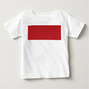 T-shirt Pour Bébé Tomato Red Noise Bar Baby Jersey Tee - Personnalis