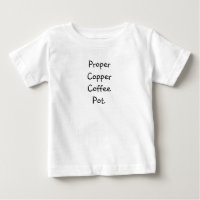 Tongue Twister T's-A vrai café en cuivre. Bab