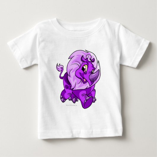 T-shirt Pour Bébé Tonu violet (Devant)