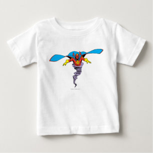 T-shirt Pour Bébé Tornade rouge