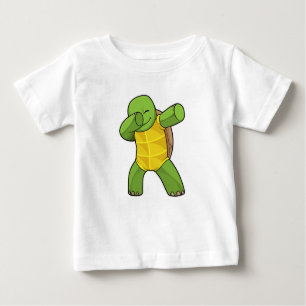 T-shirt Pour Bébé Tortue à Hip hop Dance Dab