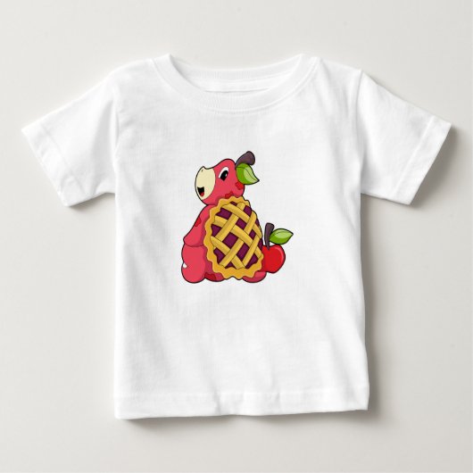 T-shirt Pour Bébé Tortue avec coquille (Devant)