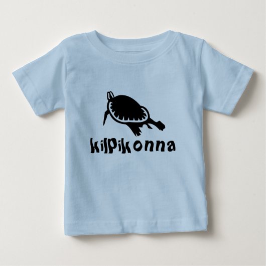 T-shirt Pour Bébé Tortue finlandaise (Devant)