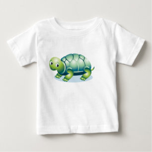 T-shirt Pour Bébé Tortue mignonne de KRW petite