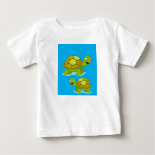 T-shirt Pour Bébé Tortue T-shirt bébé
