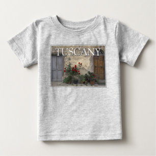 T-shirt Pour Bébé Toscane, Italie   Porte toscane