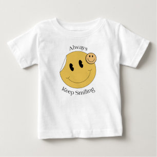 T-shirt Pour Bébé Toujours garder le sourire