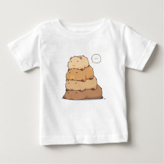 T-shirt Pour Bébé Tour Capybara