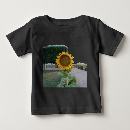 T-shirt Pour Bébé Tournesol (Devant)