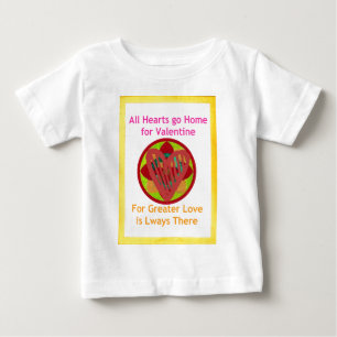 T-shirt Pour Bébé Tous les coeurs rentrent à la maison pour l'art Va