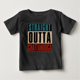 T-shirt Pour Bébé Tout droit sorti de Chattanooga Tennessee TN