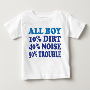 T-SHIRT POUR BÉBÉ TOUT LE GARÇON