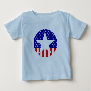 T-shirt Pour Bébé Tout le superstar américain