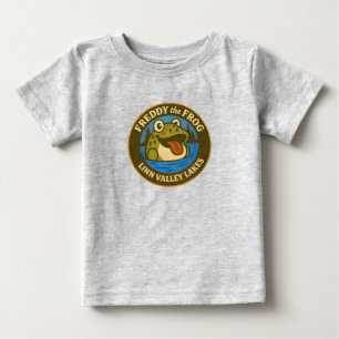 T-shirt Pour Bébé Tout-petit ou bébé. Linn Valley. Tee Shirt aux lac