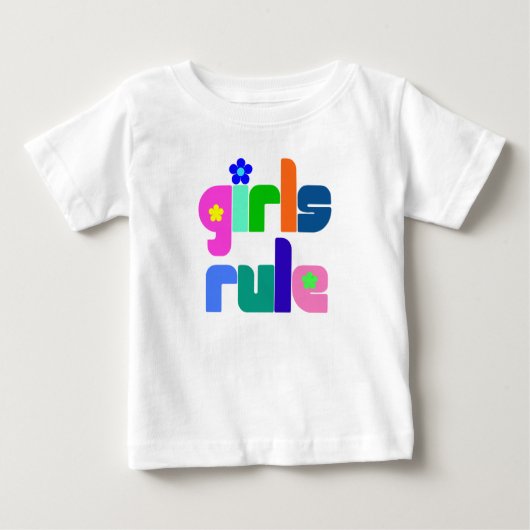 T-shirt pour bébé/tout-petit pour filles (Devant)