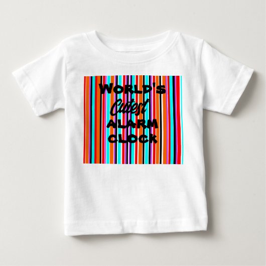 T-shirt Pour Bébé Traces mixtes (Devant)