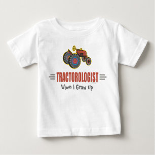T-shirt Pour Bébé Tracteur drôle