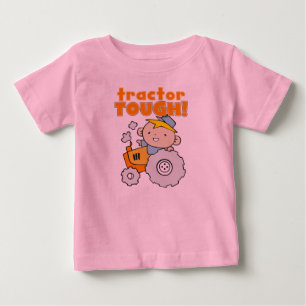 T-shirt Pour Bébé Tracteur dur