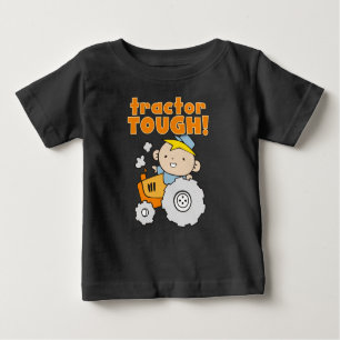 T-shirt Pour Bébé Tracteur dur