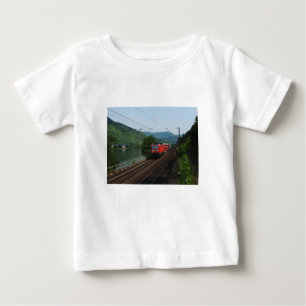 T-shirt Pour Bébé Train de voyageurs à Saint-Aldegund