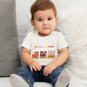 T-shirt Pour Bébé Train Jouet Toddler Boys Birthday Blue