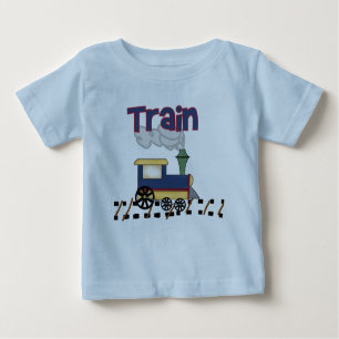 T-shirt Pour Bébé Train sur la voie