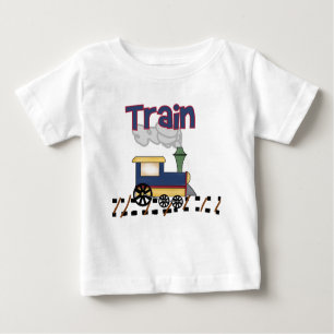 T-shirt Pour Bébé Train sur la voie
