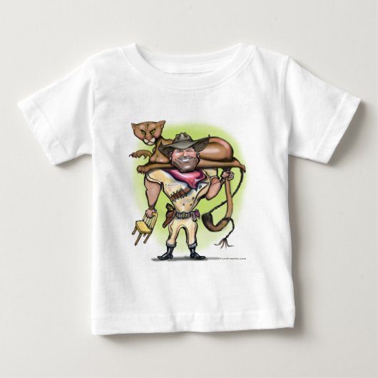 T-shirt Pour Bébé Trainer de cougar (Devant)
