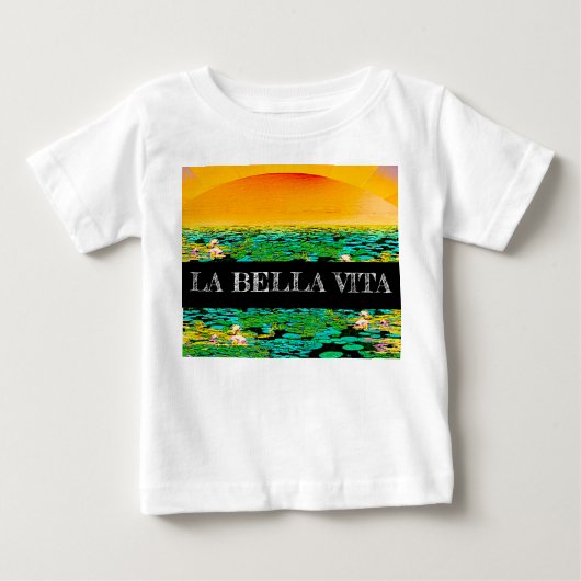 T-SHIRT POUR BÉBÉ TRANQUILLITÉ ÉNORME (Devant)