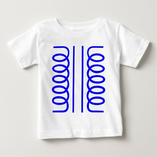 T-shirt Pour Bébé Transformateur électrique (Devant)