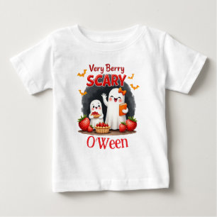 T-shirt Pour Bébé Très Bizarre Halloween effrayant