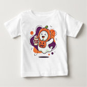 T-shirt Pour Bébé Très doux. (Devant)