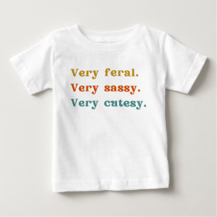T-shirt Pour Bébé Très ferreux. Très simple. Très aimable.