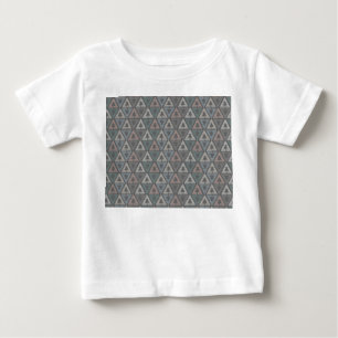 T-shirt Pour Bébé Triangles scandinaves
