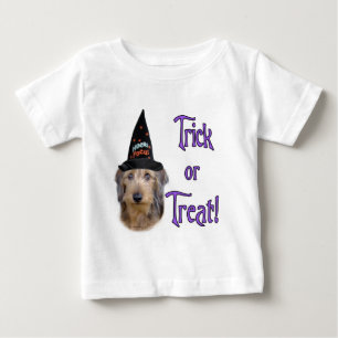 T-shirt Pour Bébé Trick Dachshund (fil)