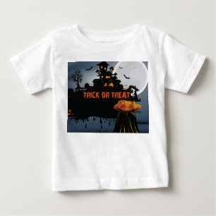 T-shirt Pour Bébé Tricoter ou traiter le château