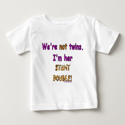 T-shirt Pour Bébé TrierDouble2 (Devant)