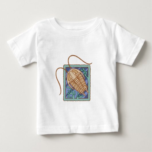 T-shirt Pour Bébé Trilobite (Devant)