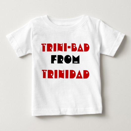 T-shirt Pour Bébé trinibad de trinidad (Devant)