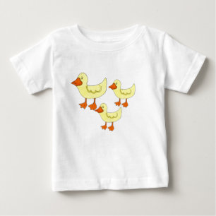 T-shirt Pour Bébé Trois petits canards