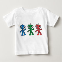 Trois petits robots