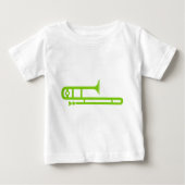 T-shirt Pour Bébé Trombone (Devant)